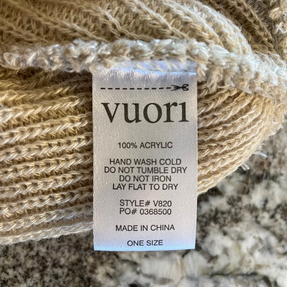 Vuori Label Ribbed Tuque - Picture 4 of 4